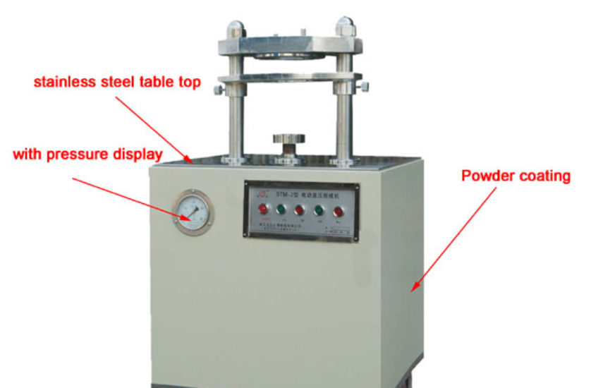 STM-3 Universal Electric Hydraulic Extruder 300KN (overload protection)