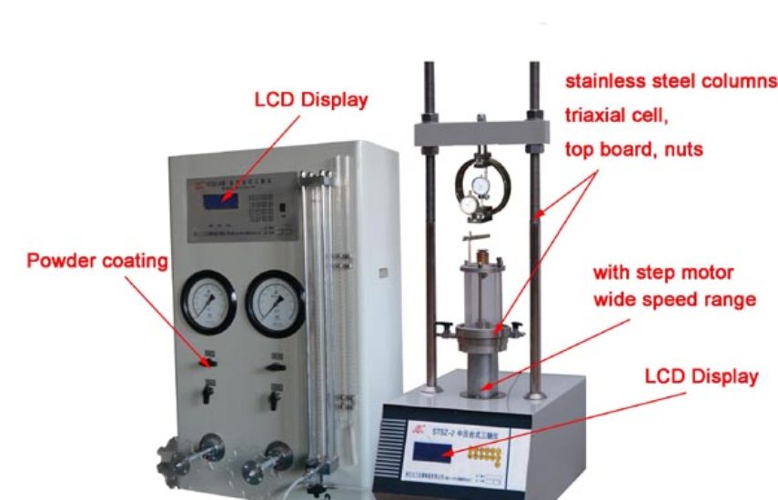 STSZ-8 80KN High Pressure Triaxial Test Set
