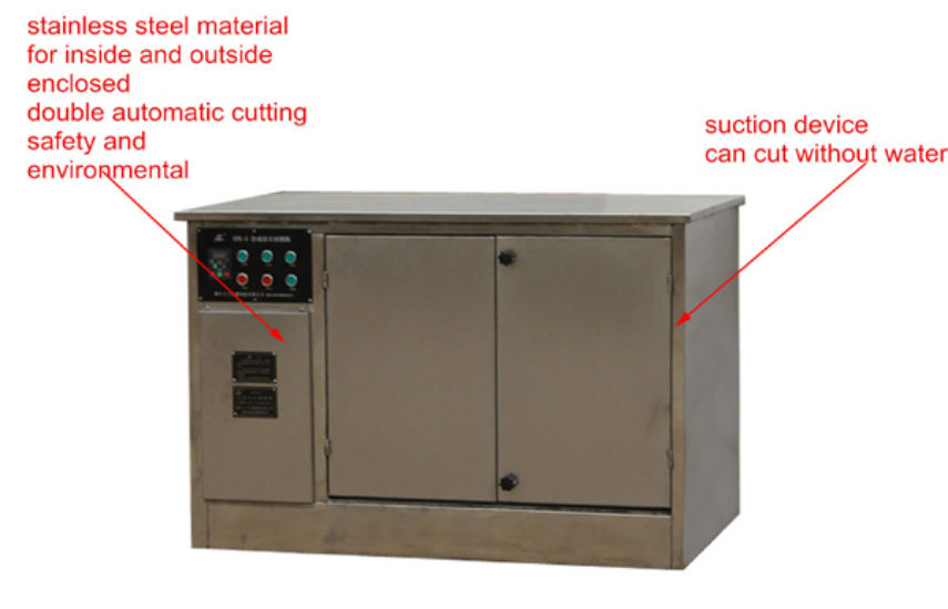 STG-3 Enclosed Automatic Universal Cutting Machine (whole crust stainless steel )