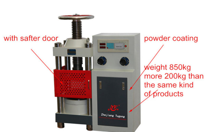 STYE-2000/1000 Digital Display Hydraulic Compression Testing Machine(Equip Safety Door)