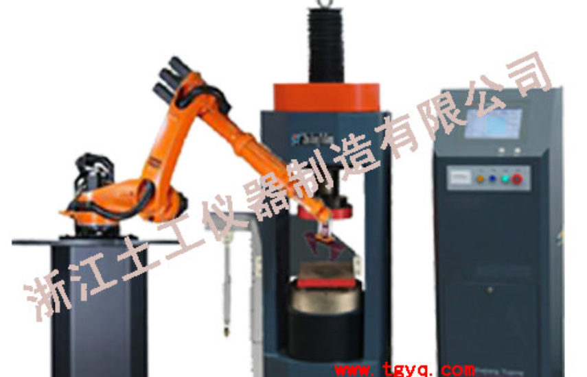 STYE-2000M/3000M Full Automatic Compression Testing Machine(with Conveyor belt)